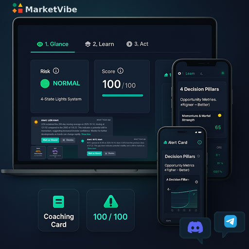 MarketVibe product preview